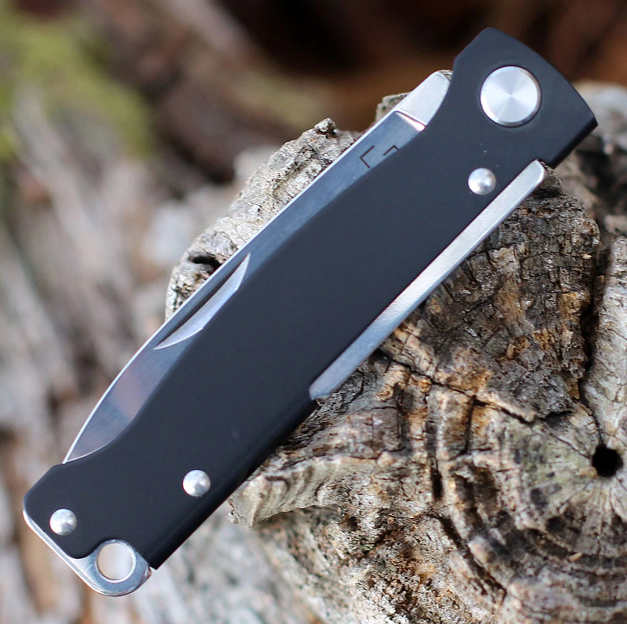 Boker Plus Atlas Black Slip Joint - Blk Stainless (2.6" 12C27 Satin) 01BO851 3 Boker Plus Atlas Black Slip Joint - Blk Stainless (2.6" 12C27 Satin) 01BO851 - Image 3