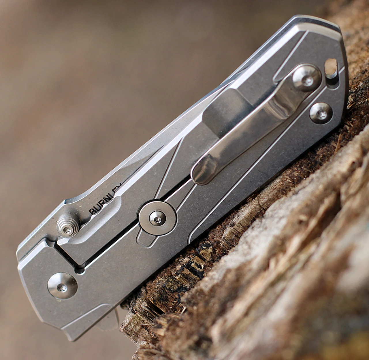 Boker Plus 01BO764 Kihon, 3.3" D2 Tanto Plain Blade, Stainless Handle 3 Boker Plus 01BO764 Kihon, 3.3" D2 Tanto Plain Blade, Stainless Handle - Image 3