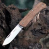 Boker Plus Tech Tool 1 Folding Knife BOP01BO843, 2.80" 12C27 Sandvik Plain Blade, Zebrawood Handles