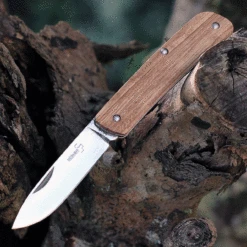 New Arrival 2 Boker Plus Tech Tool 1 Folding Knife BOP01BO843, 2.80" 12C27 Sandvik Plain Blade, Zebrawood Handles