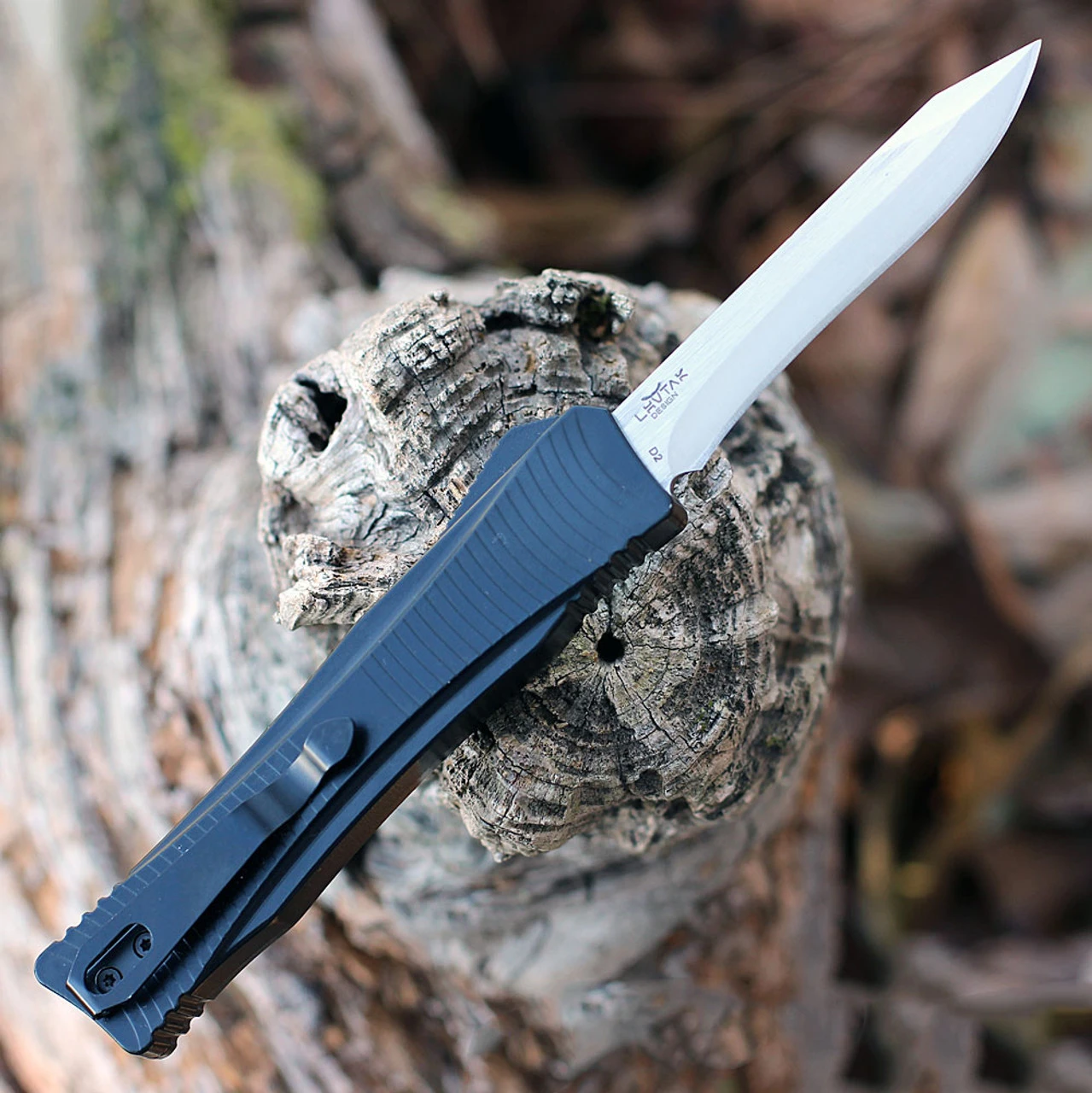 Boker Plus Falcon 2.0 OTF Automatic Blk Alum (3.4" D2 Satin Recurve) 06EX245 2 Boker Plus Falcon 2.0 OTF Automatic Blk Alum (3.4" D2 Satin Recurve) 06EX245 - Image 2