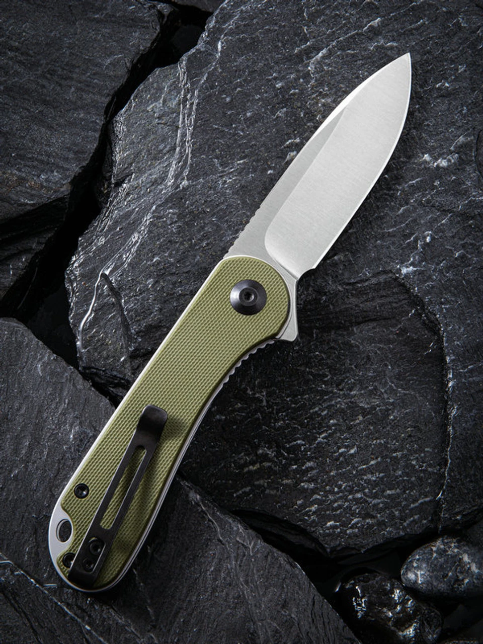 CIVIVI Elementum-Green G10 (2.96" Satin D2) C907E 2 CIVIVI Elementum-Green G10 (2.96" Satin D2) C907E - Image 2