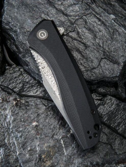 CIVIVI Baklash-Blk G10 (3.50" Damascus) C801DS -The Knife Shop 1 1Z531135411 33436.1674841083