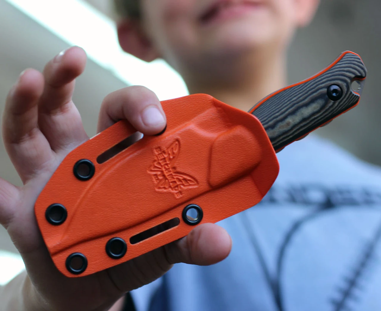 Benchmade Hidden Canyon Hunter - Richlite/Org G10 (2.49" CPM-S90V) 15017-1 4 Benchmade Hidden Canyon Hunter - Richlite/Org G10 (2.49" CPM-S90V) 15017-1 - Image 4