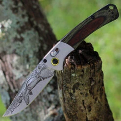 Benchmade 15085 Limited Edition Artist Series - Mallard Duck ( 15085-2203 )