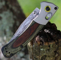 Benchmade 15085 Limited Edition Artist Series - Mallard Duck ( 15085-2203 ) -The Knife Shop 15085 2203.3 49555.1662491123