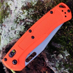 Benchmade Taggedout Folder-Orange Grivory (3.50" 154 Steel)-15535 -The Knife Shop 15535 97730.1661888492