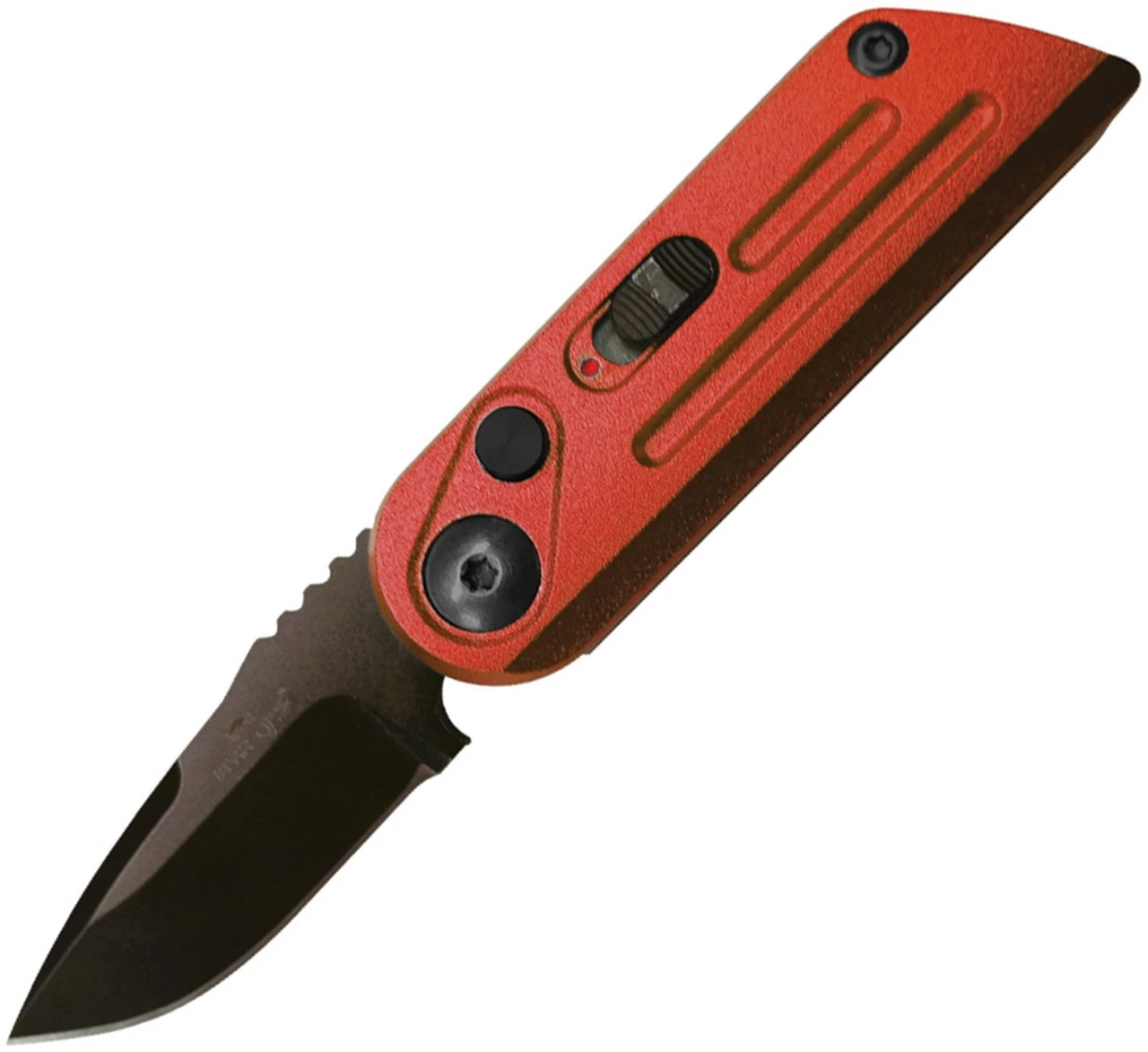 Bear Ops XIV Auto - Red SS (1.5" Blk 14C28N Sandvik ) BC1400AIRDB 1 Bear Ops XIV Auto - Red SS (1.5" Blk 14C28N Sandvik ) BC1400AIRDB