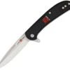 Al Mar Ultralight Hawk Linerlock 4122, 2.75" Stainless, Plain Blade, FRN Handle