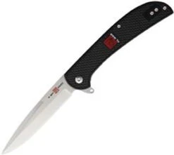Al Mar Ultralight Hawk Linerlock 4126, 4" 8Cr13MoV SS, Plain Blade, FRN Handle