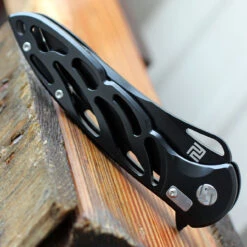 Artisan Hoverwing - Black Steel (3.94" D2 Black) 1801P-BK -The Knife Shop 1801pbk.2 86378.1629741705