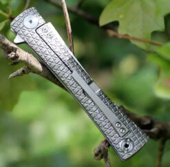 Artisan ATZ1805GGYM S Waistline, 4" M390 Plain Blade, Gray Titanium Handle -The Knife Shop 1805ggym 58124.1566586004