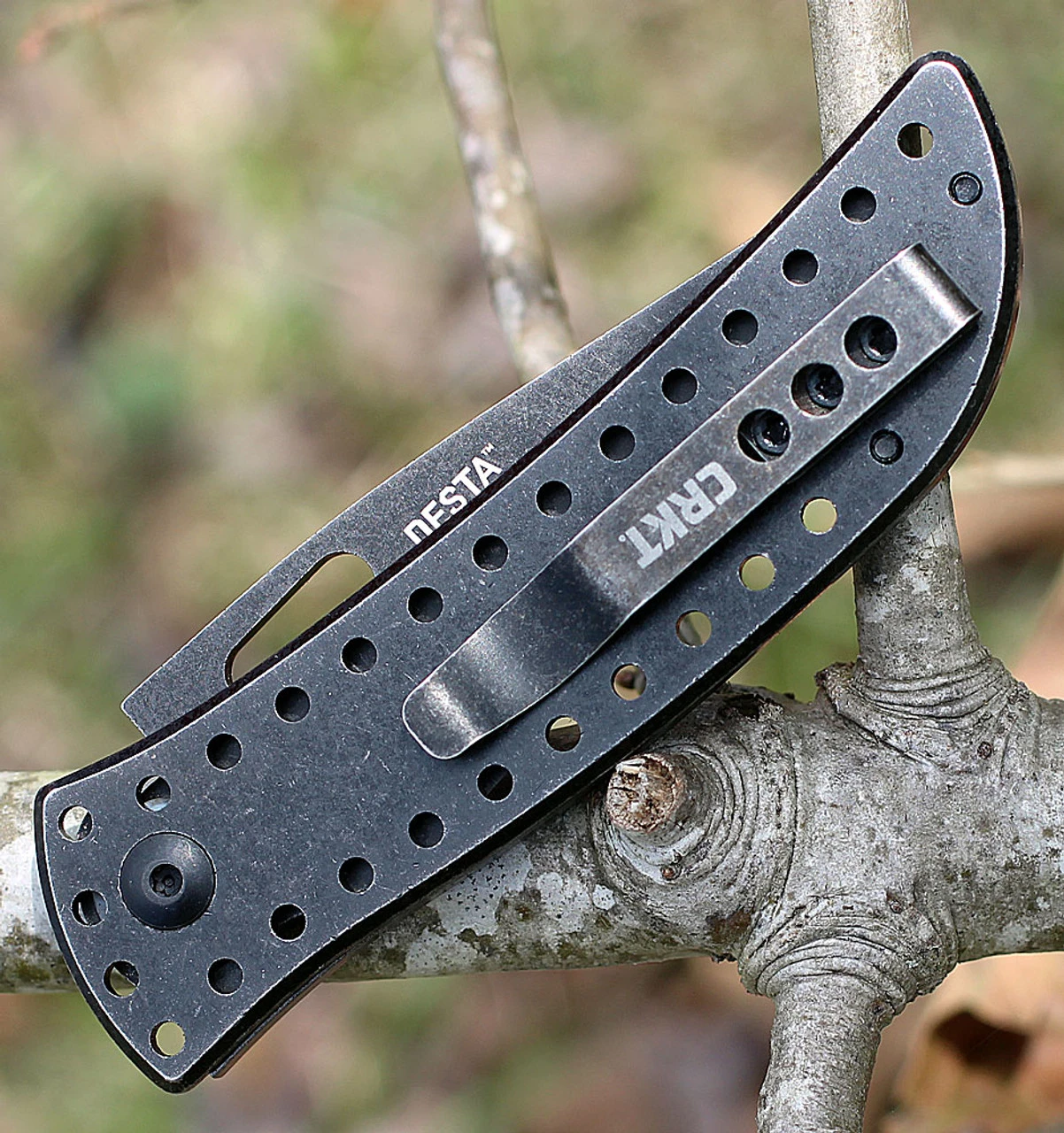 CRKT 2784 Desta, 2.57" 8Cr13MoV SS, Plain Blade, SS Handle 3 CRKT 2784 Desta, 2.57" 8Cr13MoV SS, Plain Blade, SS Handle - Image 3