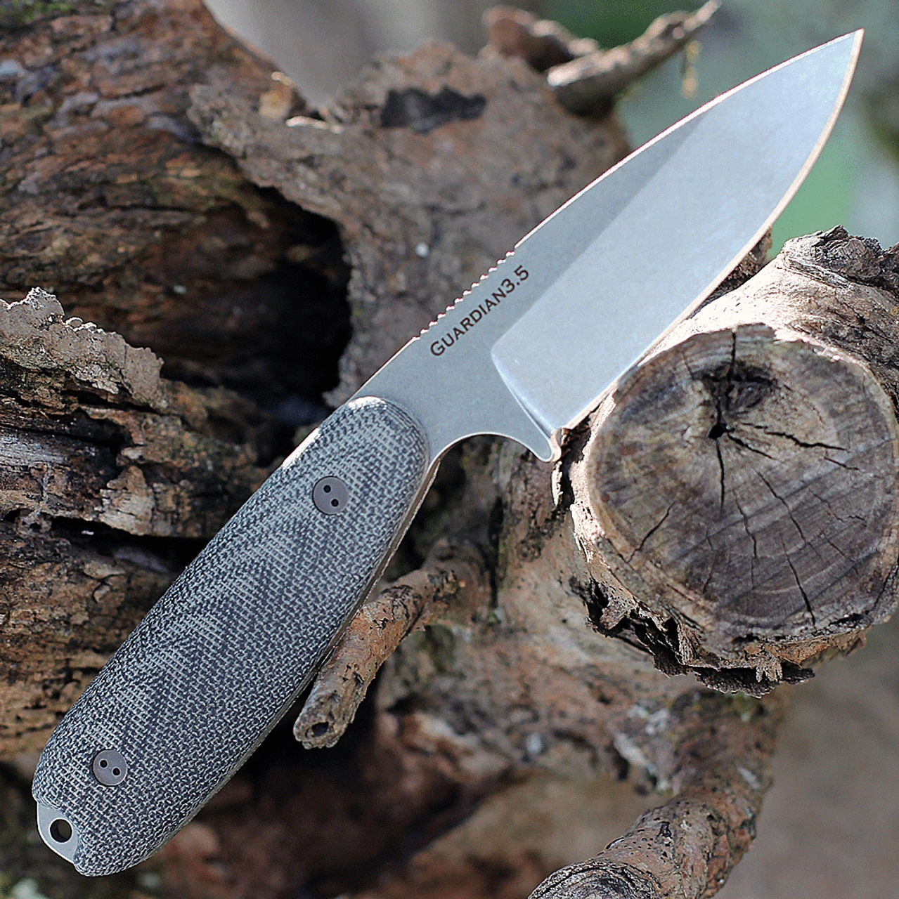 Bradford Guardian 3.5 - 3D Black Micarta ( 4.0" M390) 3.5S-101 2 Bradford Guardian 3.5 - 3D Black Micarta ( 4.0" M390) 3.5S-101 - Image 2