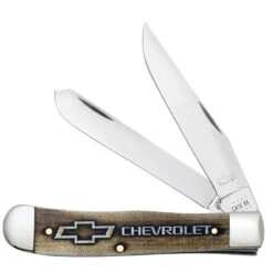 Case Trapper 33708 Chevrolet Embellished Natural Bone (6254 SS)