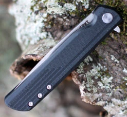 CRKT 3801 LCK+ Liner Lock, Assisted Opening Knife, 3.31" 8Cr13MoV Satin Plain Blade, Glass Reinforced Nylon Handle -The Knife Shop 3801.4 38677.1612457502