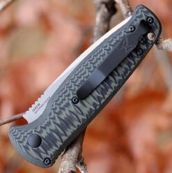 Benchmade CLA Auto - Grn/Blk G-10 (3.4" CPM-154CM) 4300-1 -The Knife Shop 4300 1 13202.1659802641