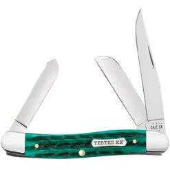 Case Medium Stockman 48943 - Jade Bone Handle (6318 SS)