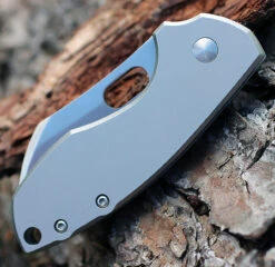 CRKT 5311 Pilar, 2.4" 8Cr13MoV Plain Blade, Stainless Handles -The Knife Shop 5311.3 85099.1566585891