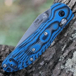 Doug Ritter Mini-RSK® MK1-G2 Knifeworks Exclusive - G-Mascus® Blue G-10/Stonewashed -The Knife Shop 54123.3 47240.1631199090