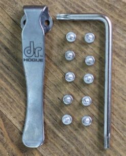 Doug Ritter Mini-RSK® Mk1-G2 Stonewashed Pocket Clip & Torx Screw Kit