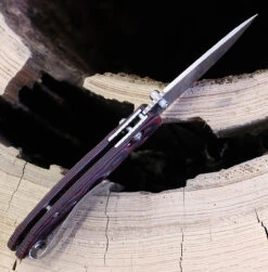 Doug Ritter Mini-RSK® MK1-G2 Knifeworks Exclusive - G-Mascus® Red G-10/Stonewashed -The Knife Shop 54191 09088.1612557425