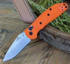 Doug Ritter Mini-RSK® MK1-G2 Knifeworks Exclusive - Orange/ Stonewashed.