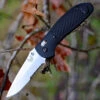 Benchmade Griptilian 551S-S30V, 3.45" S30V Drop Point Serrated Blade, Black Noryl GTX Handle DISCONTINUED