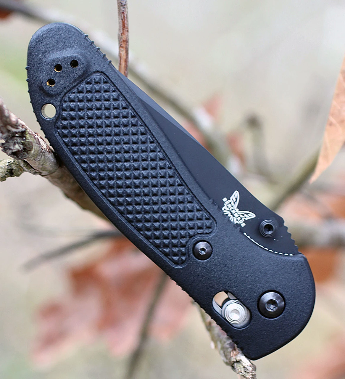 Benchmade Griptilian - Blk GTX (3.45" CPM-S30V) 551SBK-S30V 4 Benchmade Griptilian - Blk GTX (3.45" CPM-S30V) 551SBK-S30V - Image 4