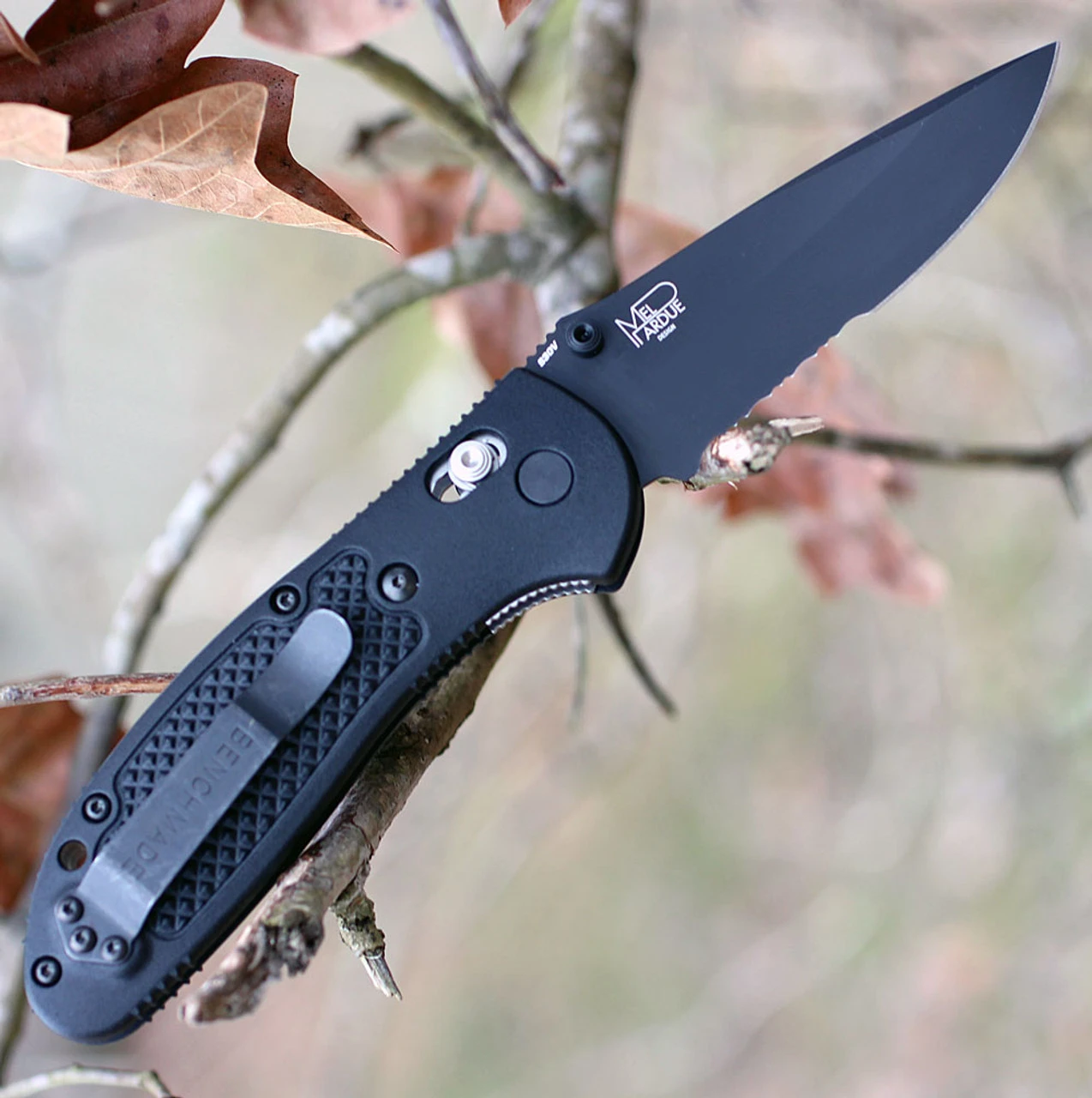 Benchmade Griptilian - Blk GTX (3.45" CPM-S30V) 551SBK-S30V 2 Benchmade Griptilian - Blk GTX (3.45" CPM-S30V) 551SBK-S30V - Image 2