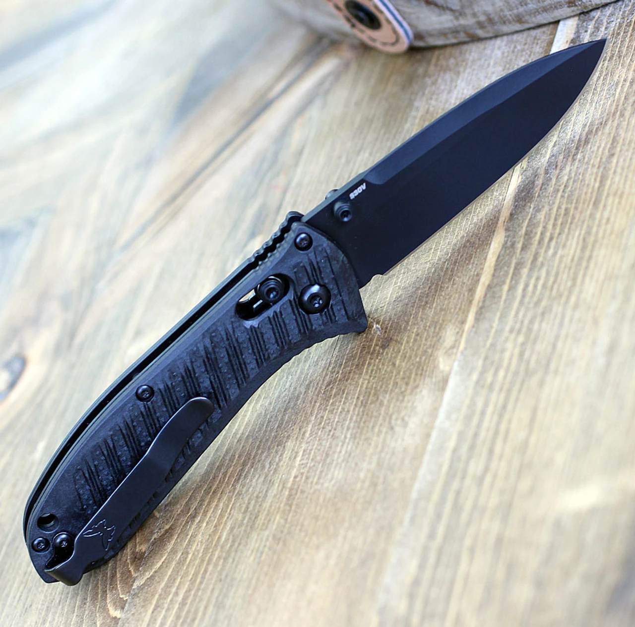 Benchmade Mini Presidio II - CF-Elite (3.20" CPM-S30V) 575BK-1 2 Benchmade Mini Presidio II - CF-Elite (3.20" CPM-S30V) 575BK-1 - Image 2