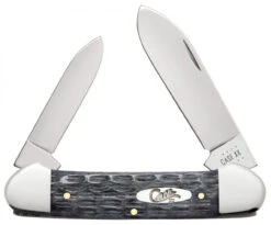 Case Canoe 58415 Pocket Worn Gray Bone Handle CV (62131 CV)