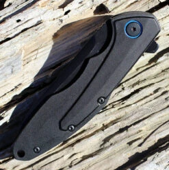 CRKT 6215 Caligo, 3.18" 8Cr13MoV Plain Blade, Black Anodized Aluminum Handle -The Knife Shop 6215.3 49327.1566585925