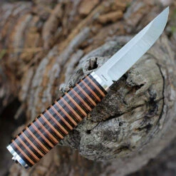 Andersson & Copra Scandinavian Sportsman Model 1 - Stacked Leather (3.54" AEB-L) 6 Andersson & Copra Scandinavian Sportsman Model 1 - Stacked Leather (3.54" AEB-L) -The Knife Shop ACSS1ST 41680.1666636896