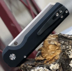 Arcform Slimfoot Automatic - Blk Alum (3.1" 154CM SW Sheepsfoot) ARC-059 6 Arcform Slimfoot Automatic - Blk Alum (3.1" 154CM SW Sheepsfoot) ARC-059 -The Knife Shop AF34853 99392.1646158315