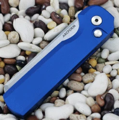 Arcform Slimfoot Automatic - Blue Alum (3.1" 154CM SW) ARC-061 -The Knife Shop AF34855 07796.1653159430
