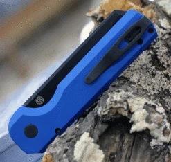 Arcform Slimfoot Automatic - Blue Alum (3.1" 154CM Blk) ARC-071 -The Knife Shop AF36470.2 61972.1653160470