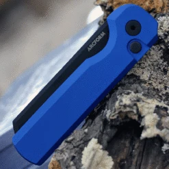 Arcform Slimfoot Automatic - Blue Alum (3.1" 154CM Blk) ARC-071 -The Knife Shop AF36470.3 19509.1653160470