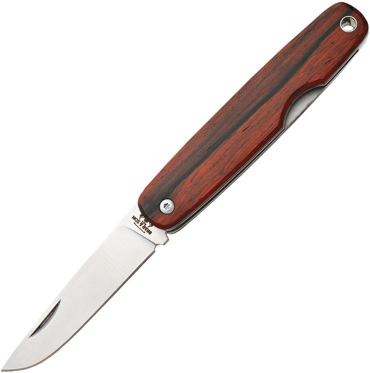 Bear & Son Slip Joint Executive Pen KNife CB79, 2 1/4" High Carbon Steel, Cocobolo Handle 1 Bear & Son Slip Joint Executive Pen KNife CB79, 2 1/4" High Carbon Steel, Cocobolo Handle