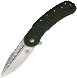 Begg Knives Bodega - Grn G10 (3.50" D2) BG012