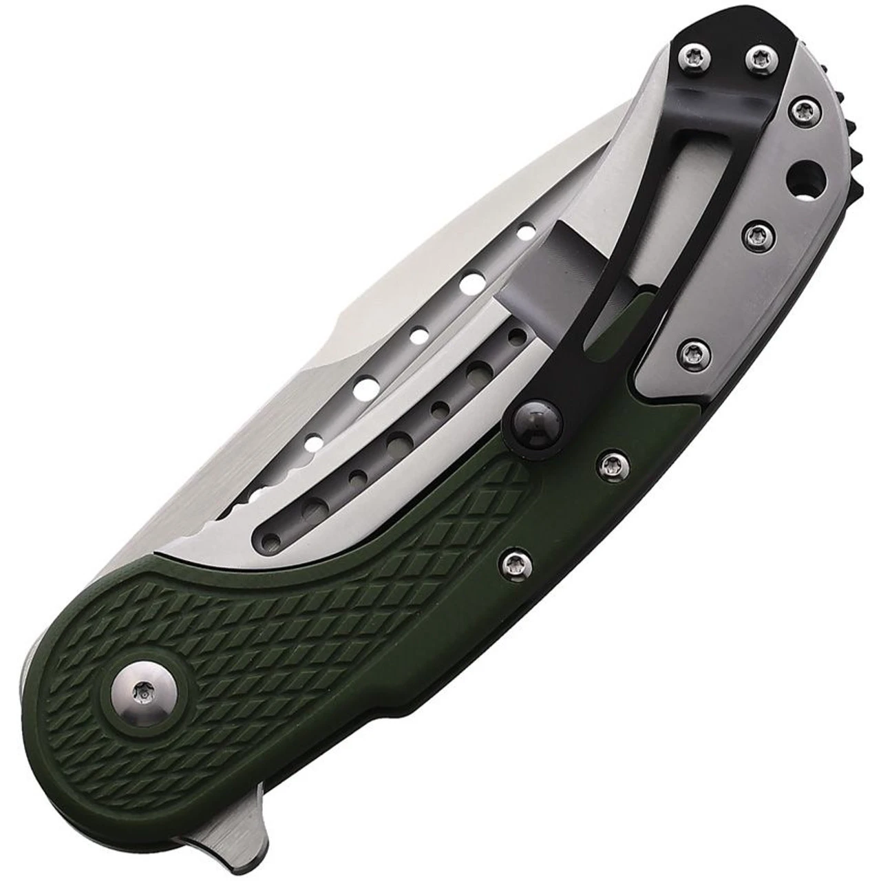 Begg Knives Bodega - Grn G10 (3.50" D2) BG012 2 Begg Knives Bodega - Grn G10 (3.50" D2) BG012 - Image 2