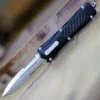 CobraTec Knives Black King Cobra - Blk Aluminum (4" D2 Steel) BLKKCDAG2SS