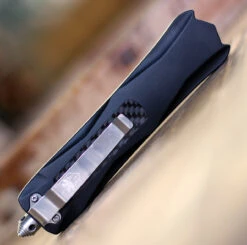 CobraTec Knives Black King Cobra - Blk Aluminum (4" D2 Steel) BLKKCDAG2SS -The Knife Shop BLKKCDAG2SS.2 45522.1611934007