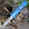 CobraTec Knives Blue King Cobra (4" D2 Dagger) BLUKCDAGNS