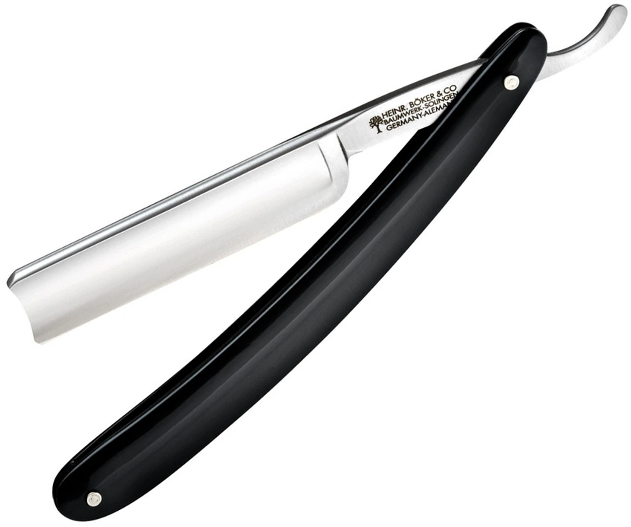 Boker Classic Razor - Blk Synthetic (5/8" SS Spanish Head) 140552 1 Boker Classic Razor - Blk Synthetic (5/8" SS Spanish Head) 140552