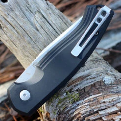 Boker Plus Karakurt Automatic Blk Alum (3.1" 154CM Satin) 01BO363 -The Knife Shop BOK01BO363.2 50482.1645475378