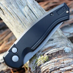 Boker Plus Karakurt Automatic Blk Alum (3.1" 154CM Satin) 01BO363 -The Knife Shop BOK01BO363.3 84238.1645475378