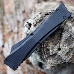 Boker Plus Eagle 2.0 OTF Automatic Blk Alum (3.4" D2 Blk Recurve) 06EX243 6 Boker Plus Eagle 2.0 OTF Automatic Blk Alum (3.4" D2 Blk Recurve) 06EX243 -The Knife Shop BOK06EX243.2 85251.1651679225