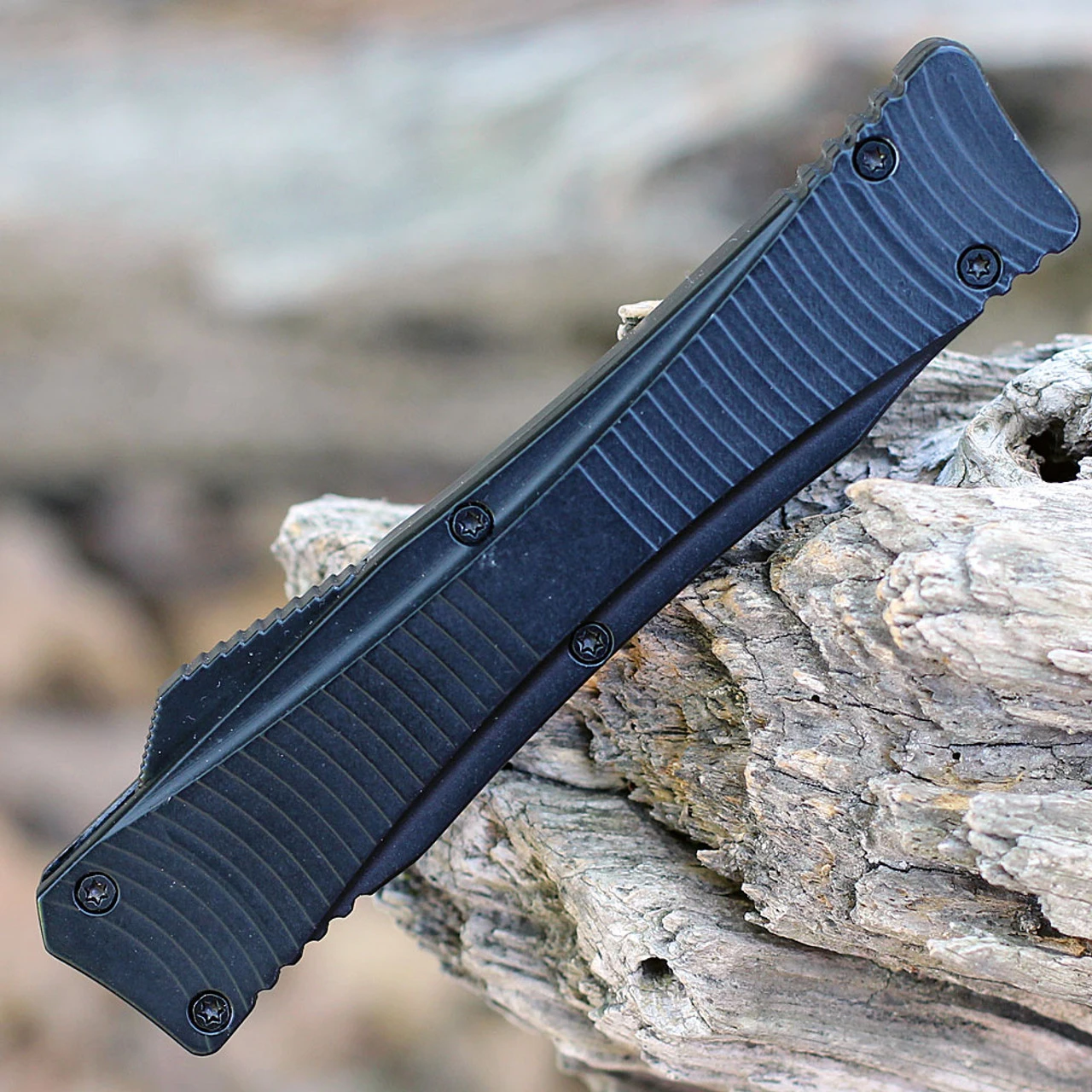 Boker Plus Dagger 2.0 OTF Automatic Blk Alum (3.4" D2 Blk Dagger) 06EX244 3 Boker Plus Dagger 2.0 OTF Automatic Blk Alum (3.4" D2 Blk Dagger) 06EX244 - Image 3