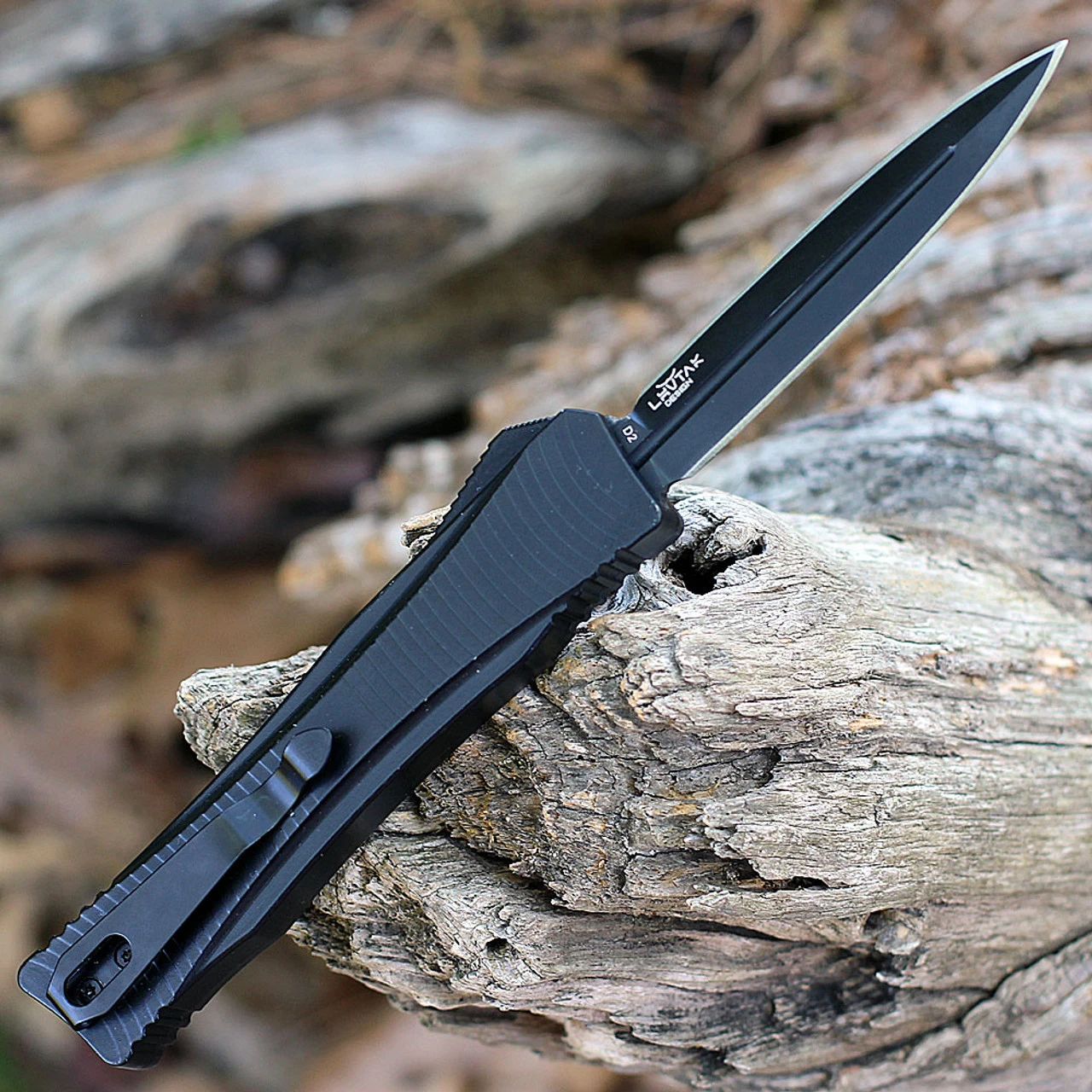 Boker Plus Dagger 2.0 OTF Automatic Blk Alum (3.4" D2 Blk Dagger) 06EX244 2 Boker Plus Dagger 2.0 OTF Automatic Blk Alum (3.4" D2 Blk Dagger) 06EX244 - Image 2